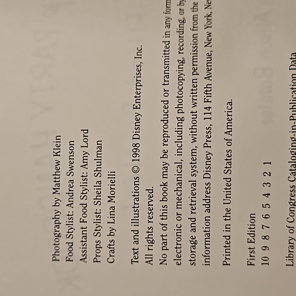 The Disney Party Handbook vintage foodie gift ready bundle with a tee 1998 - Picture 2 of 12